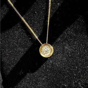 Kay Jewelers Diamond Necklace 1/6 ct tw Round-cut 10K  Gold